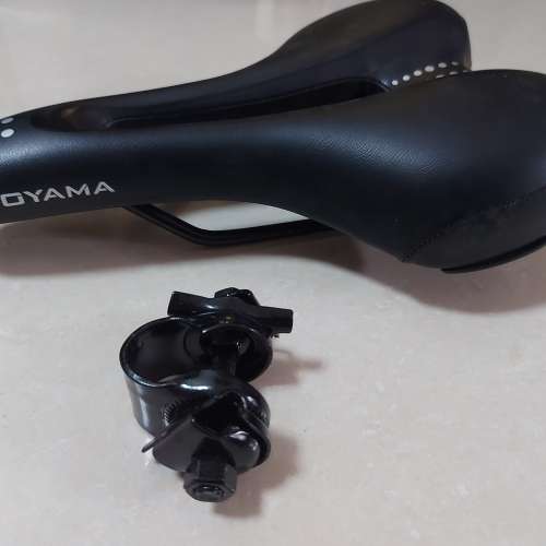 OYAMA 自行車座墊，黑色