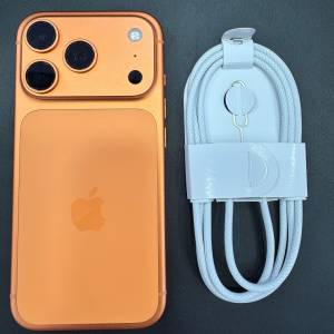 95%Now iPhone 17 Pro 256GB 橙色 香港行貨 蘋果保養到2026年10月22日 電池100% 自...