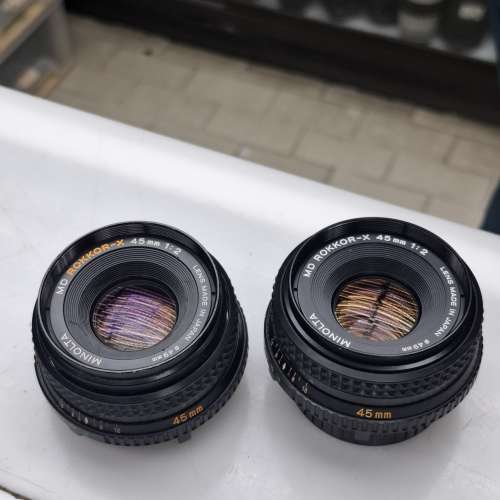 MINOLTA MD ROKKOR-X 45MM F2