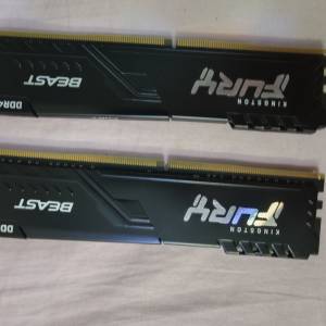 Kingston fury 8Gb x 2 DDR4 3200 ram