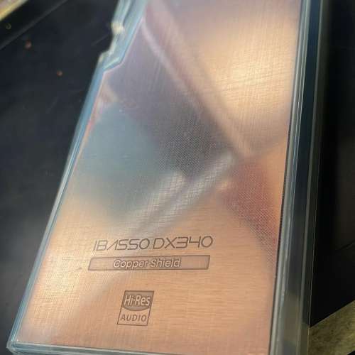 Ibasso DX340 合金機背保護貼 特別訂製（黃銅/銅/鈦/不銹鋼）可訂造其他型號