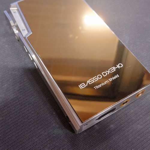 Ibasso DX340 合金機背保護貼 特別訂製（黃銅/銅/鈦/不銹鋼）可訂造其他型號