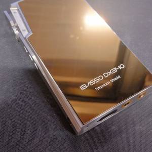 Ibasso DX340 合金機背保護貼 特別訂製（黃銅/銅/鈦/不銹鋼）可訂造其他型號