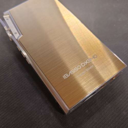 Ibasso DX340 合金機背保護貼 特別訂製（黃銅/銅/鈦/不銹鋼）可訂造其他型號