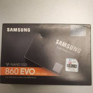 全新未開封三星 860 EVO 250GB