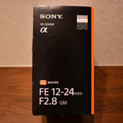 Sony FE 12-24mm F2.8 GM for Sony A7V, A7C II, A7C R, ZV-E1, A7R V, A1, A9