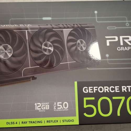 全新未開封 ASUS The SFF-Ready Prime GeForce RTX&trade; 5070 12GB GDDR7 Graphics Car...