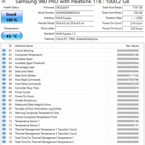 Samsung 980 PRO 1TB M.2 SSD with Heatsink PS5 Ready