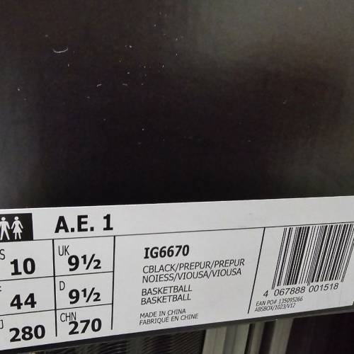 Adidas anthony edwards 1 lG6670