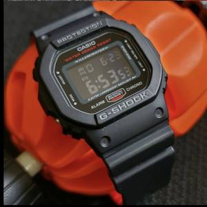 Casio ( 表身100%無花 手帶未變色  表帶背後有些少小白點)