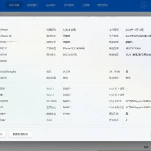 IPHONE 12 白色 戰損版 港行 ZP機