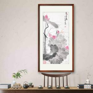 连年有余鱼任训善手绘真迹名人字画