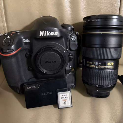 Nikon D4s 連埋 24-70mm  送32 GB XQD 連讀卡器
