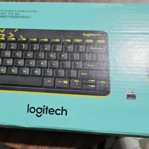 logitech mk240 nano 無線鍵盤滑鼠套裝