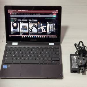 ASUS Chromebook C214M 翻轉筆電
