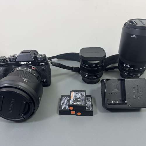 賣 fuji xt3, 35mm f1.4, 16-55mm f.2.8, 70-300mm