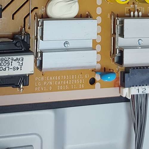 POWER SUPPLY EAX66793101(1.6) EAY64229501 REV1.0 FOR LG 43LH6040