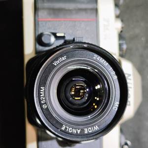 nikon FM10 尼康 + Vivitar 28/2.8 MC 威達 28mm 28 菲林機 膠片機 FILM Camera 功...