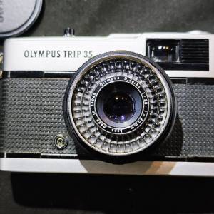 OLYMPUS TRIP 35 奧林巴斯 TRIP35 D.ZULKO 40/2.8 40mm 40 菲林機 膠片機 FILM Cam...