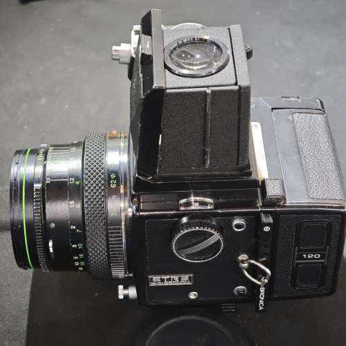 ZENZA BRONICA 勃朗尼卡 ETRS + 75/2.8 EII + 120 後背  + 腰屏 + GRIP 手柄 + 眼平...