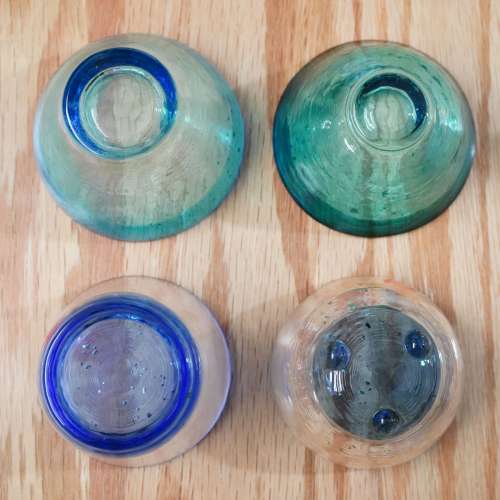 ADERIA 津輕玻璃 石塚硝子 青森之海 The sea in Aomori 清酒杯 日本製 Japanese Sa...