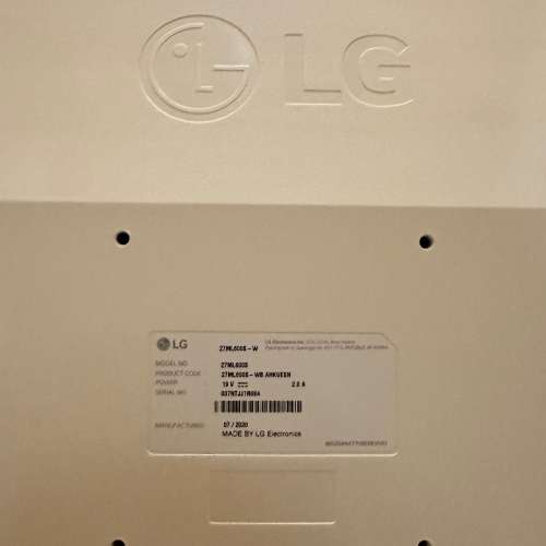 LG 27ML600s 高清顯示器 IPS 螢幕 1920 x 1080 Monitor