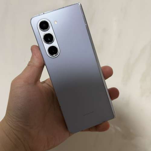 全網最平🔥Samsung galaxy fold 5 12+256美版單卡+esim藍色可換iphone/ipad