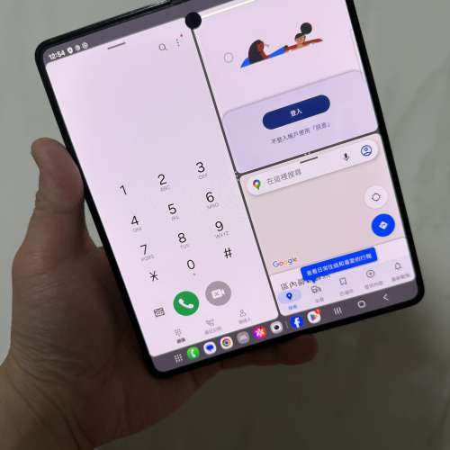 全網最平🔥Samsung galaxy fold 5 12+256美版單卡+esim黑色可換iphone/ipad