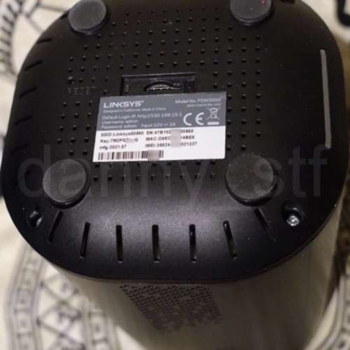 Linksys 香港行貨 FGW3000 WiFi 6 AX3000 5G 路由器 Sim Router (各大香港電訊供應...