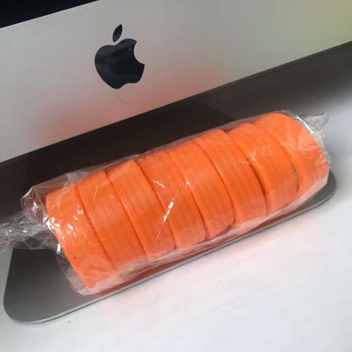 ✈️ Luggage / Chair Wheel Protector 8pc/set ORANGE NEW 全新 輪子保護套  行李...