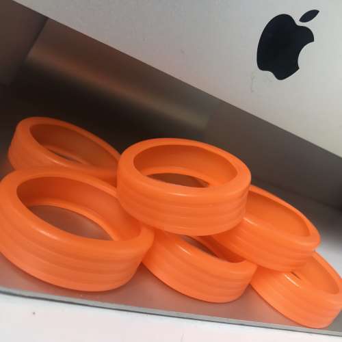 ✈️ Luggage / Chair Wheel Protector 8pc/set ORANGE NEW 全新 輪子保護套  行李...