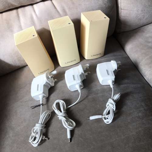 🛜 LINKSYS Velop Intelligent Mesh WHW01 Wi-Fi System 3pc Set USED 網路 路由器 ...