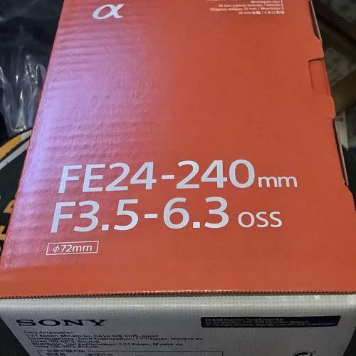 全新Sony E mount SEL24240