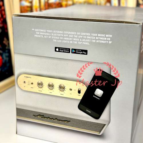 全新✅ Marshall Stanmore II Bluetooth Speaker 藍牙喇叭 (White) 水貨