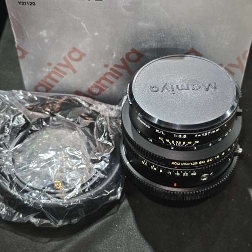 Mamiya 瑪米亞 RB67 proSD + 127/3.5 k/L KL  + 腰屏  127mm 機 99%new 有盒 127mm ...