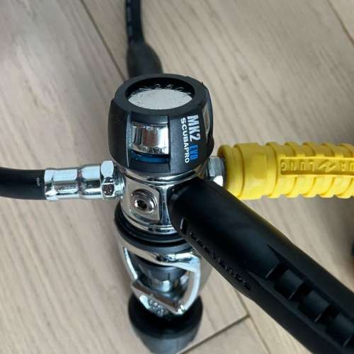 潛水呼吸調節器 Scubapro MK2 Evo (一級頭) / R095 (二級頭)