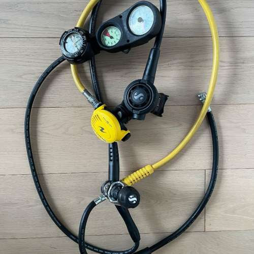 潛水呼吸調節器 Scubapro MK2 Evo (一級頭) / R095 (二級頭)
