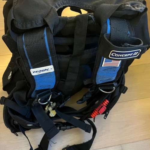 美國 zeagle Concept II BCD 潛水浮力裝置