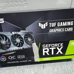 ASUS TUF Gaming GeForce RTX&trade; 3060 OC 超頻版 12GB GDDR6