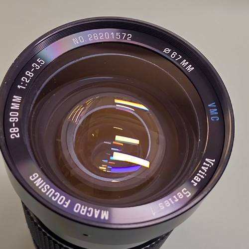 Vivitar Series 1  28-90mm f2.8-3.5 VMC