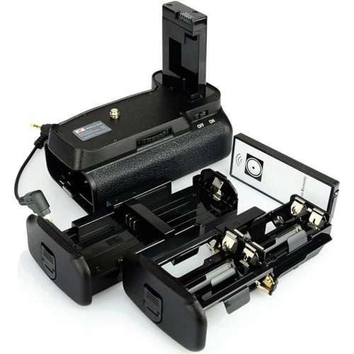 DSTE MB-D5300H+ Vertical Battery Grip Set For Nikon D5300 電池直倒 / 手柄套裝