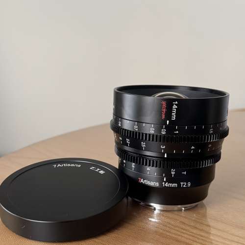 七工匠电影镜头全画幅14mm T2.9