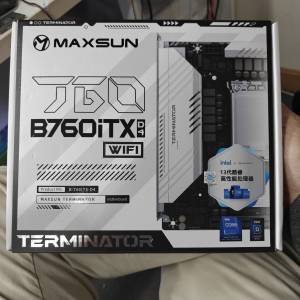 MAXSUN（铭瑄）终结者B760iTX D4 WIFI主板