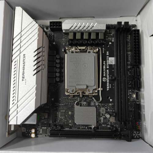 MAXSUN（铭瑄）终结者B760iTX D4 WIFI主板