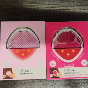 FOREO FLIP play 紅光 LED 梳 （紅色/粉紅色）