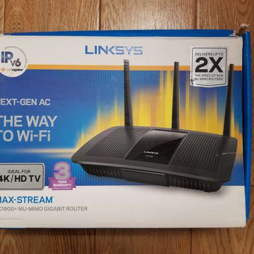Linksys EA7500V2 router