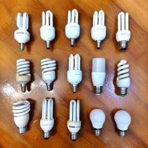 慳電膽 Philips, Megaman, Sunshine,  Light Bulbs, 11W, price for all