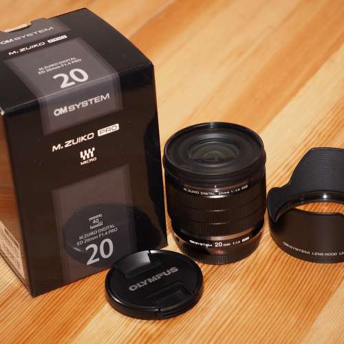 Olympus M.Zuiko Digital 20mm f/1.4 Pro