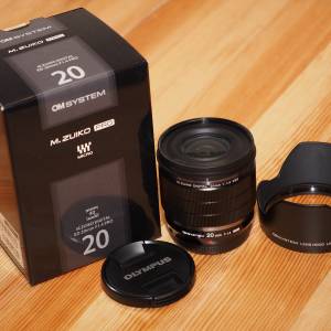 Olympus M.Zuiko Digital 20mm f/1.4 Pro