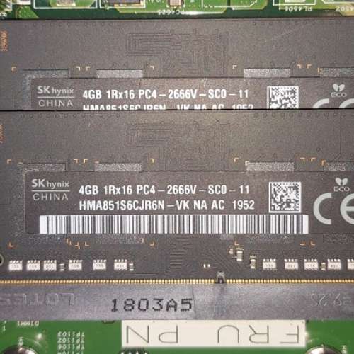 SKhynix DDR4 2666MHz SODIMM 4GB x 2pcs